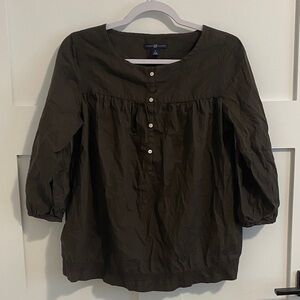 Gap Women's Dark Brown Blouse